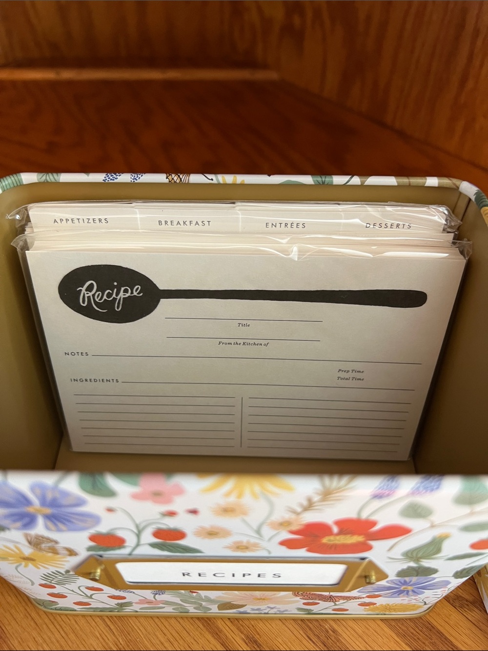Rifle Paper Co. Recipe Box - Picture 8 of 10
